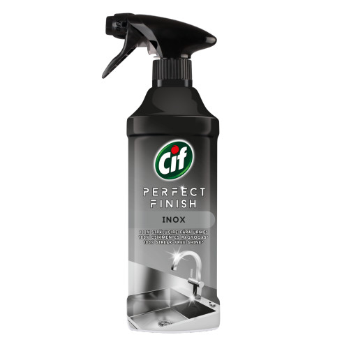 Cif Perfect Finish Spray Pentru Curățarea Suprafețelor Din Inox 435ml