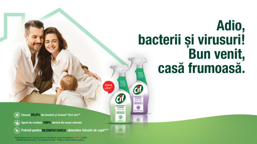 Disinfect & Shine Dezinfecţie fără clor steag