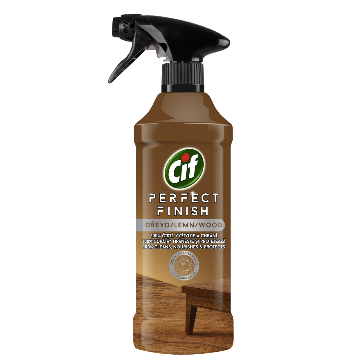 Cif Perfect Finish Spray Pentru Curățarea Suprafețelor Din Lemn 435ml