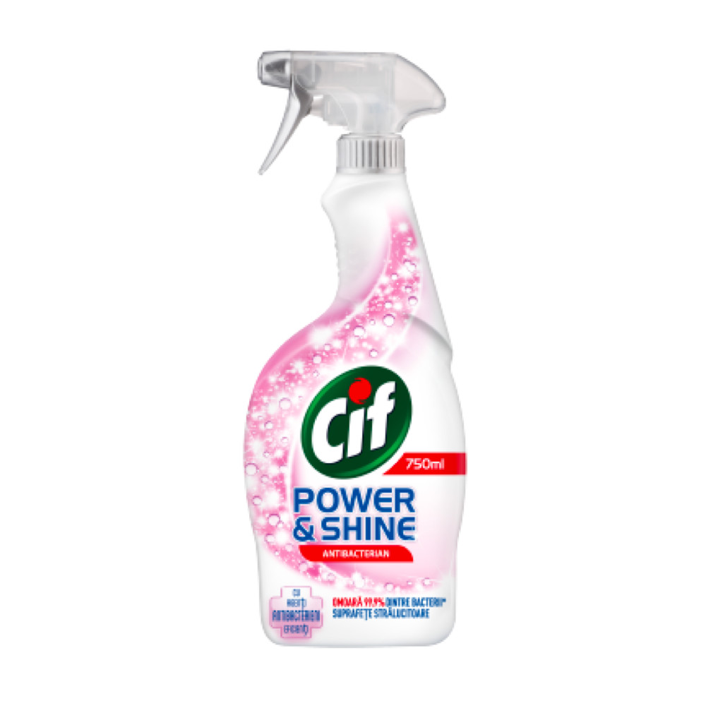Cif Power & Shine Spray Antibacterian 750ml